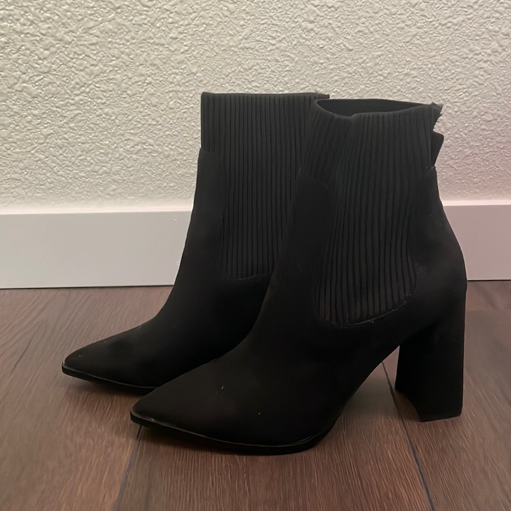 Brand New Black Pointed Toe Bootie